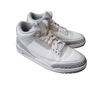 Air Jordan 3 Retro Crafts Ivory Sneakers 8.5